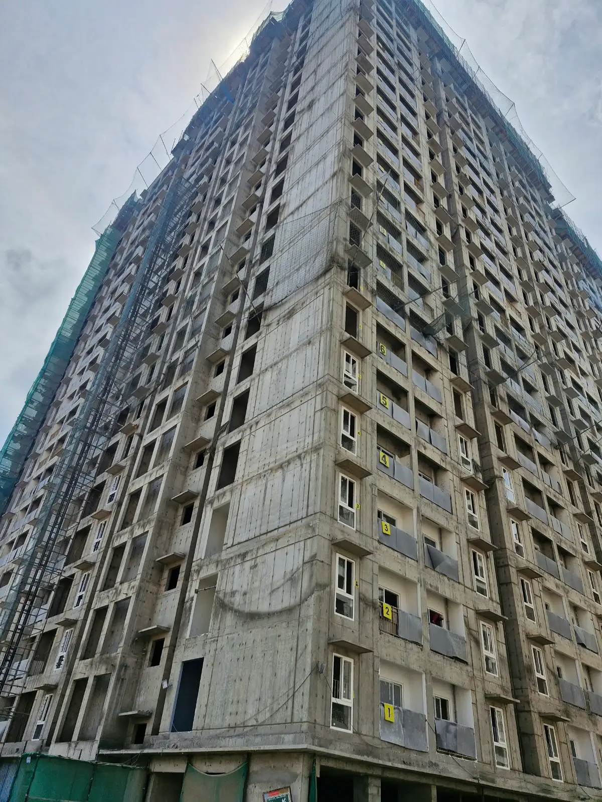 Brigade El Dorado – COBALT - Wing B - Milestone Release - " On Casting of Twenty first floor slab" Status as on 21st