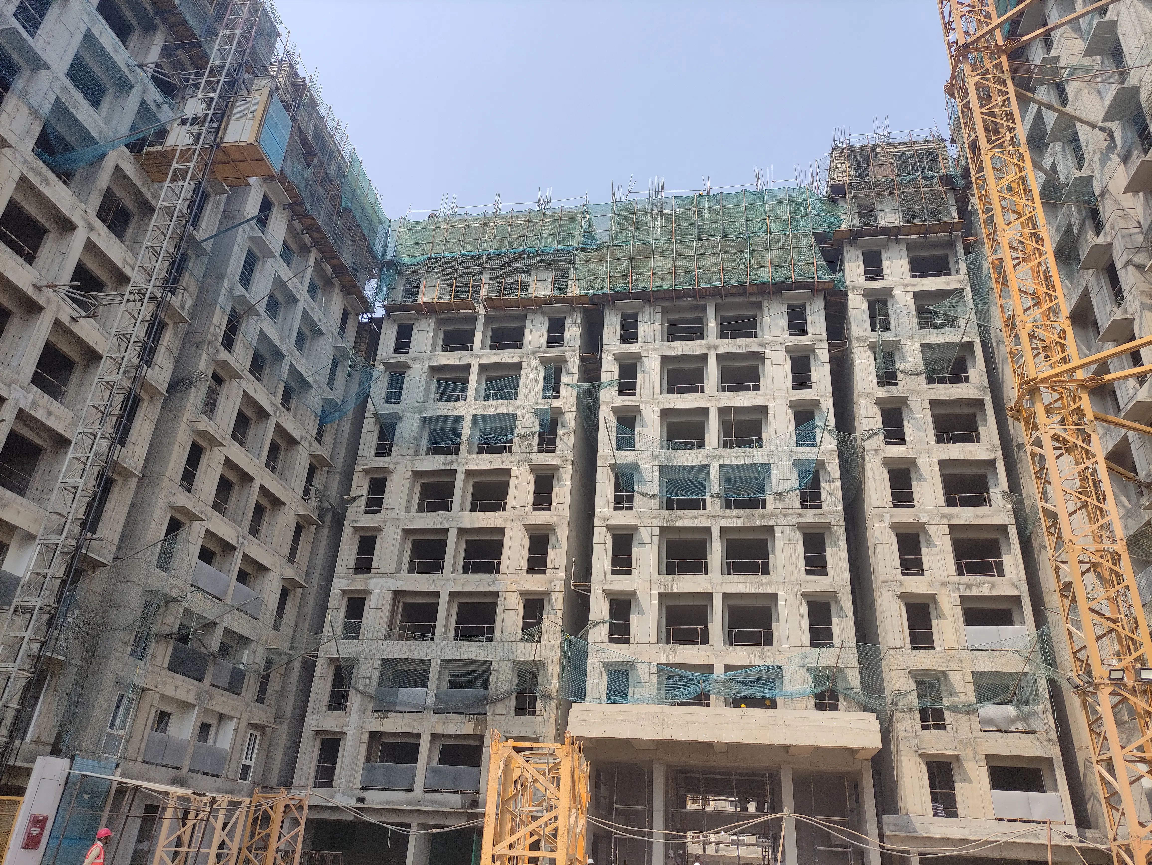 Brigade El Dorado - Cobalt - Wing B - Milestone Release -"On casting of Ninth floor slab" Status as on