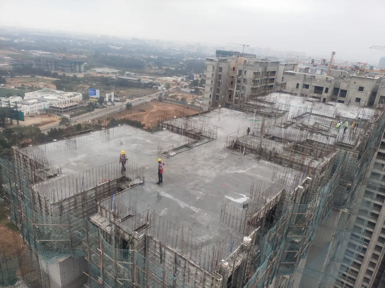 Tower G - Milestone Release -"On Casting of Terrace floor slab" - Status as on 12th