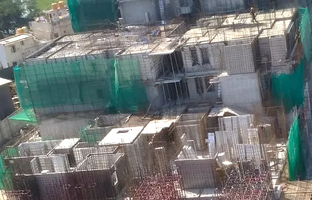 TOWER – I: Fourth floor slab completed, Fifth floor works in progress.