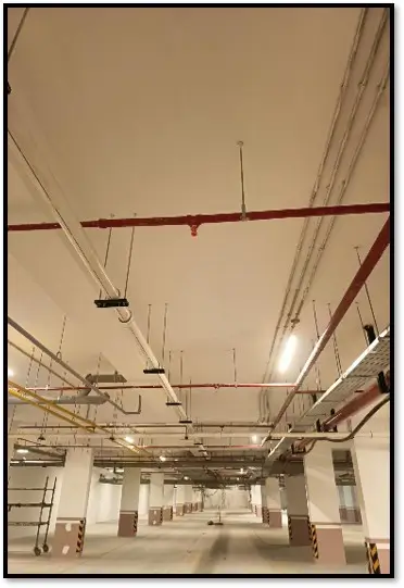 Basement finishing work in progress