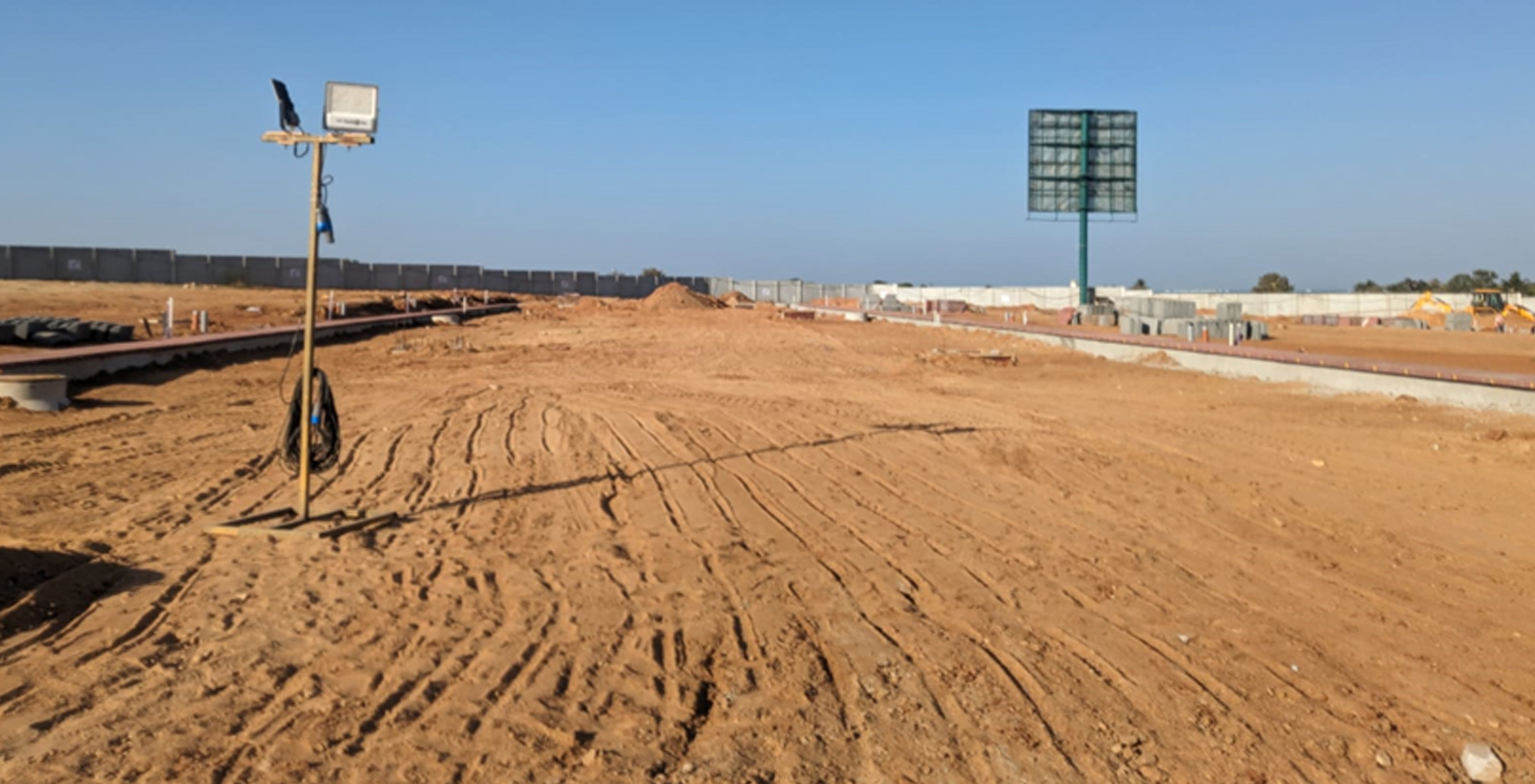 18 Mt Road Service Line work is Completed and Soil Formation in progress - Feb 2024