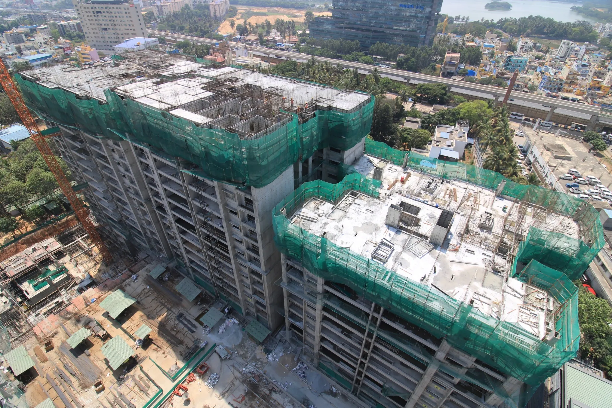 Tower A – 11th Floor Slab In Progress