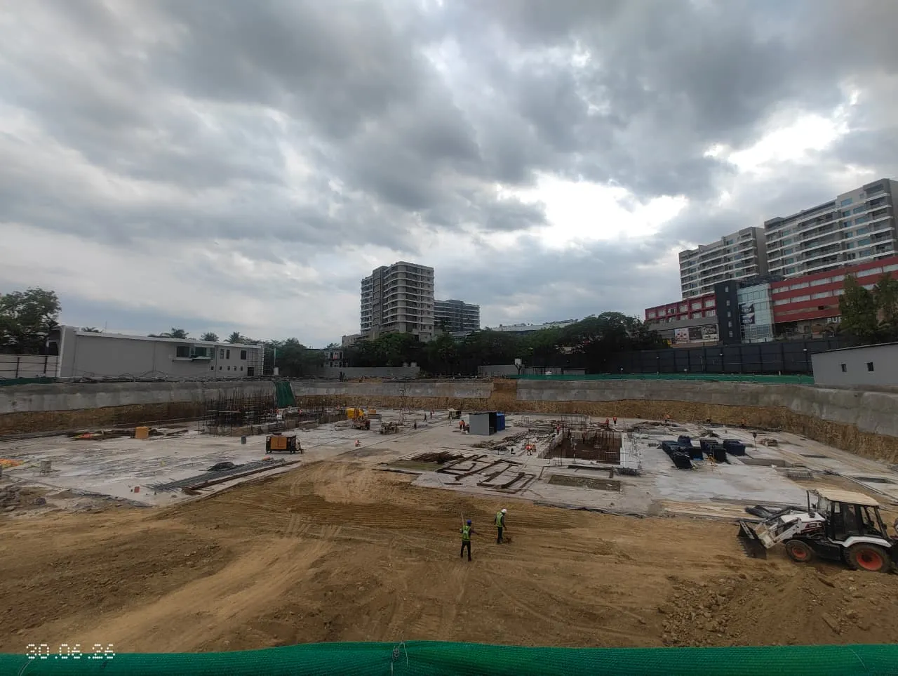 Tower 3 & 4 PCC and Foundation work in progress