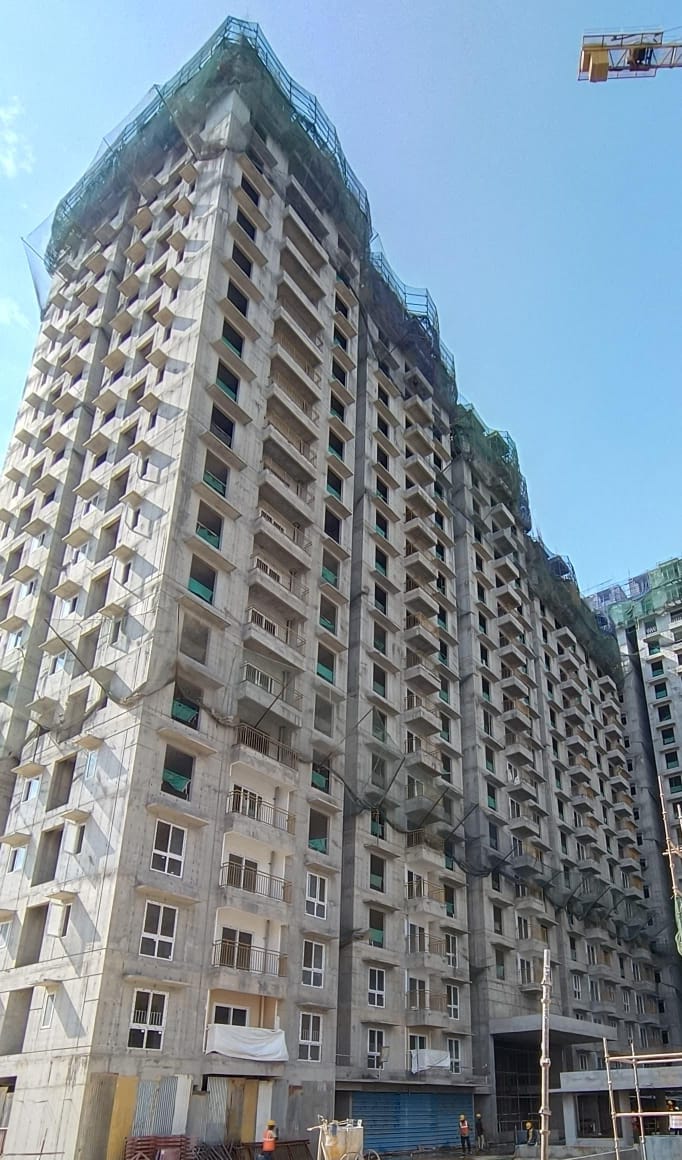 Wing A: 19th Floor Level Structural Work in Progress