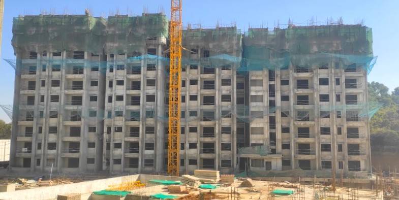 Tower A - Milestone Release -"On Casting of Ninth Floor slab" - Status as on 13th