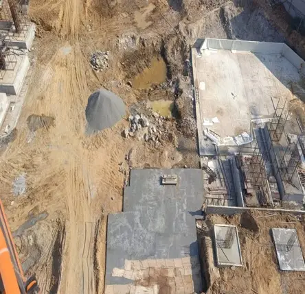 Brigade Lakecrest - Tower C - Foundation  work in progress