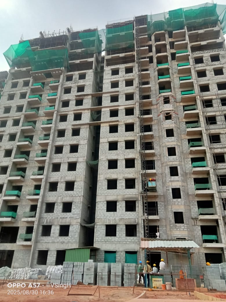 J Tower 10th  Floor  Block Work W/P