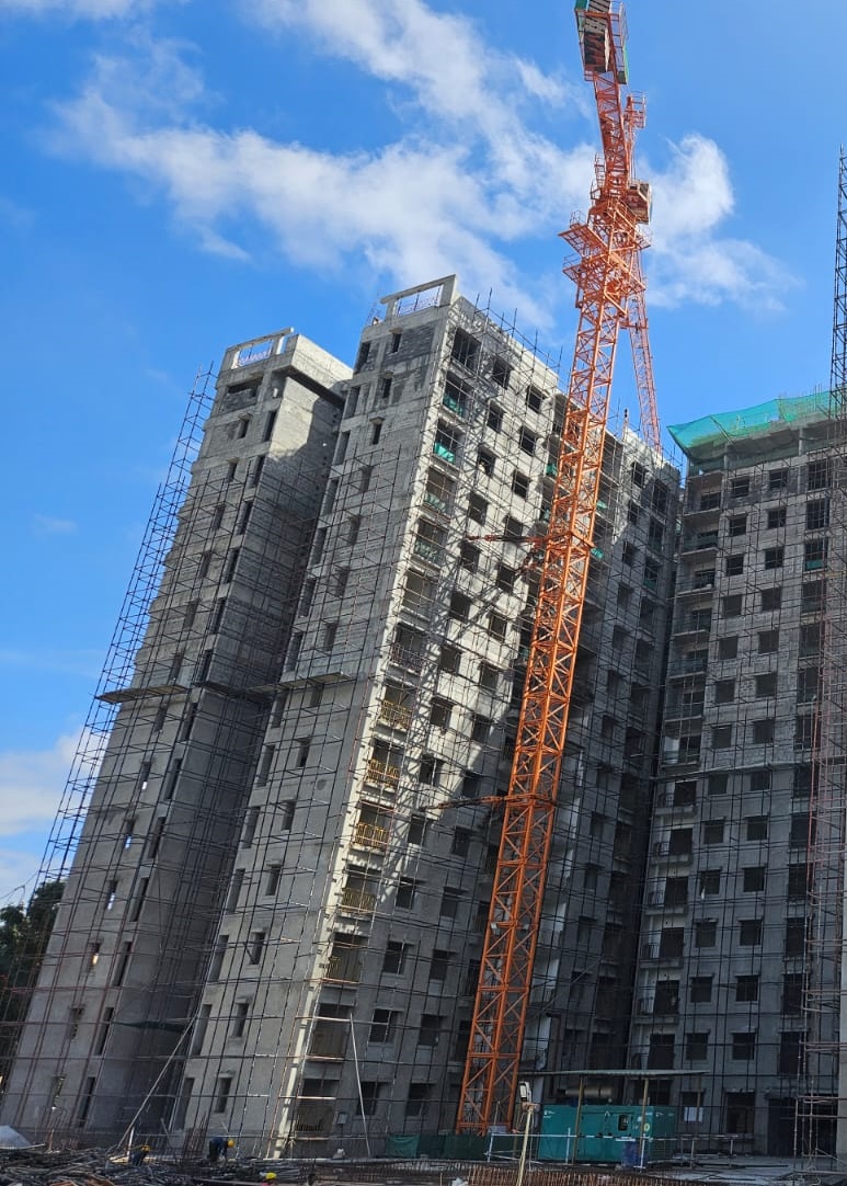 G Block Structure Completed