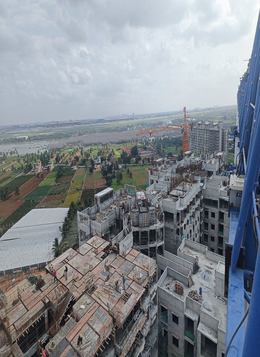 L Block Above Terrace Floor WIP