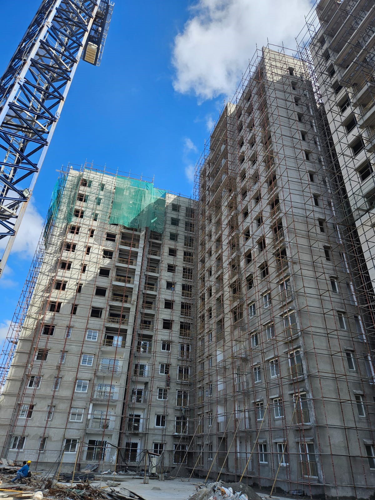 H Block Structure Completed