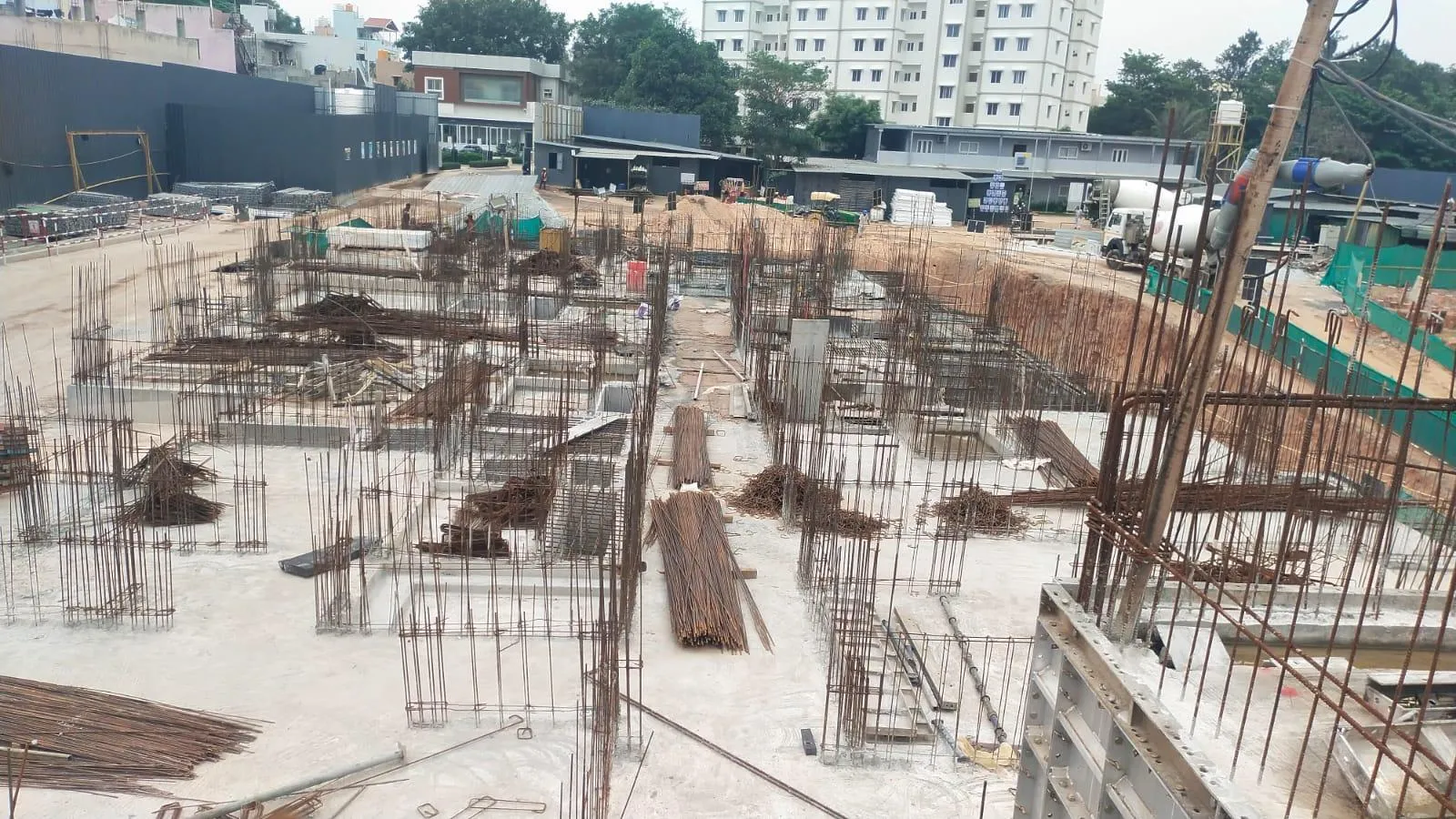 Tower B - Milestone Release -"On casting of Ground Floor Slab" - Status as on 15th