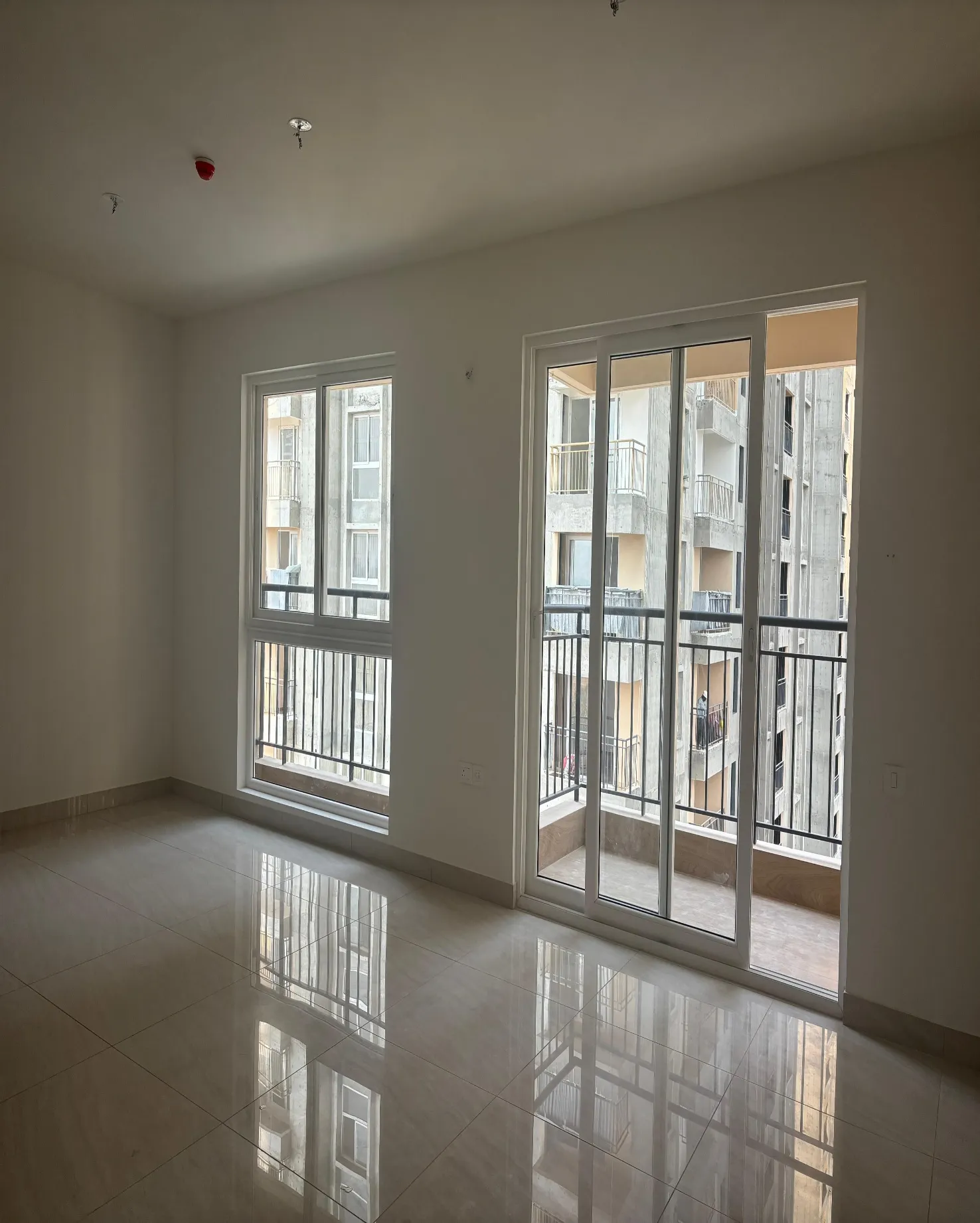 Tower A Finishing works in progress