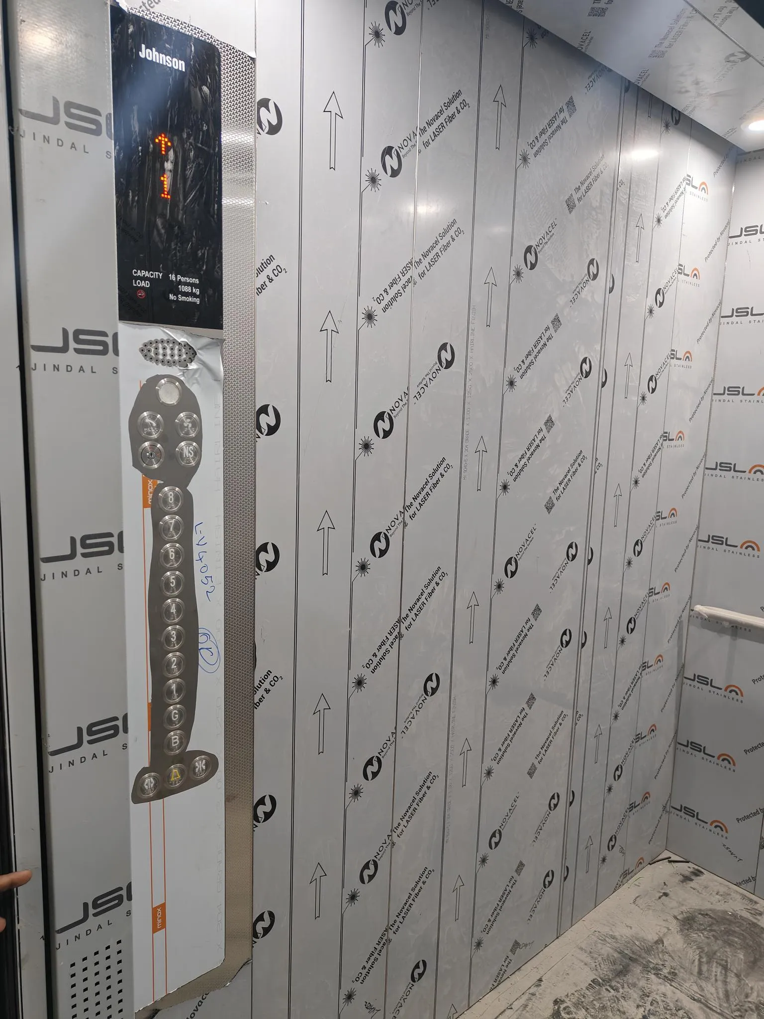 TOWER A & B On Commencement of installation of lifts (6F-8F)