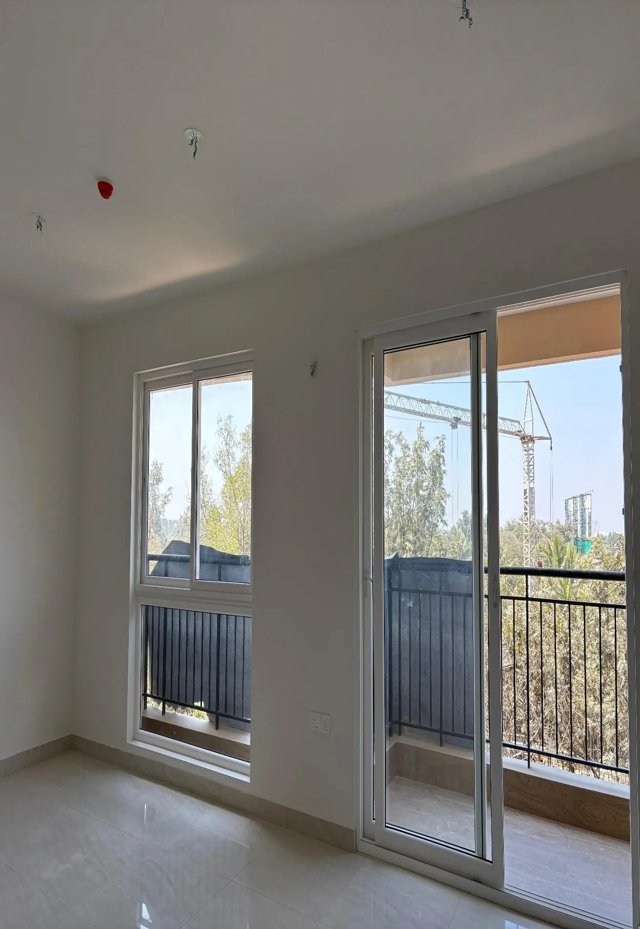 Finishing works in progress