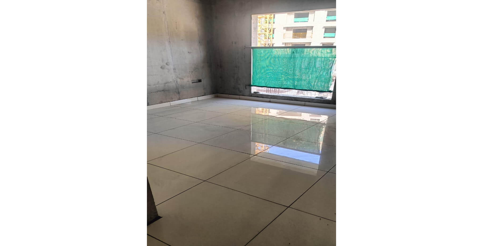 Flooring work in progress
