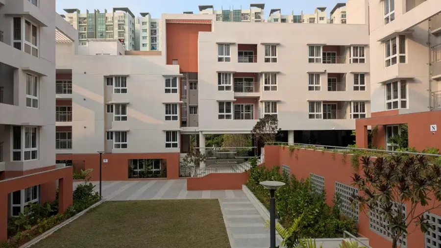 E & F BLOCK – ELEVATION