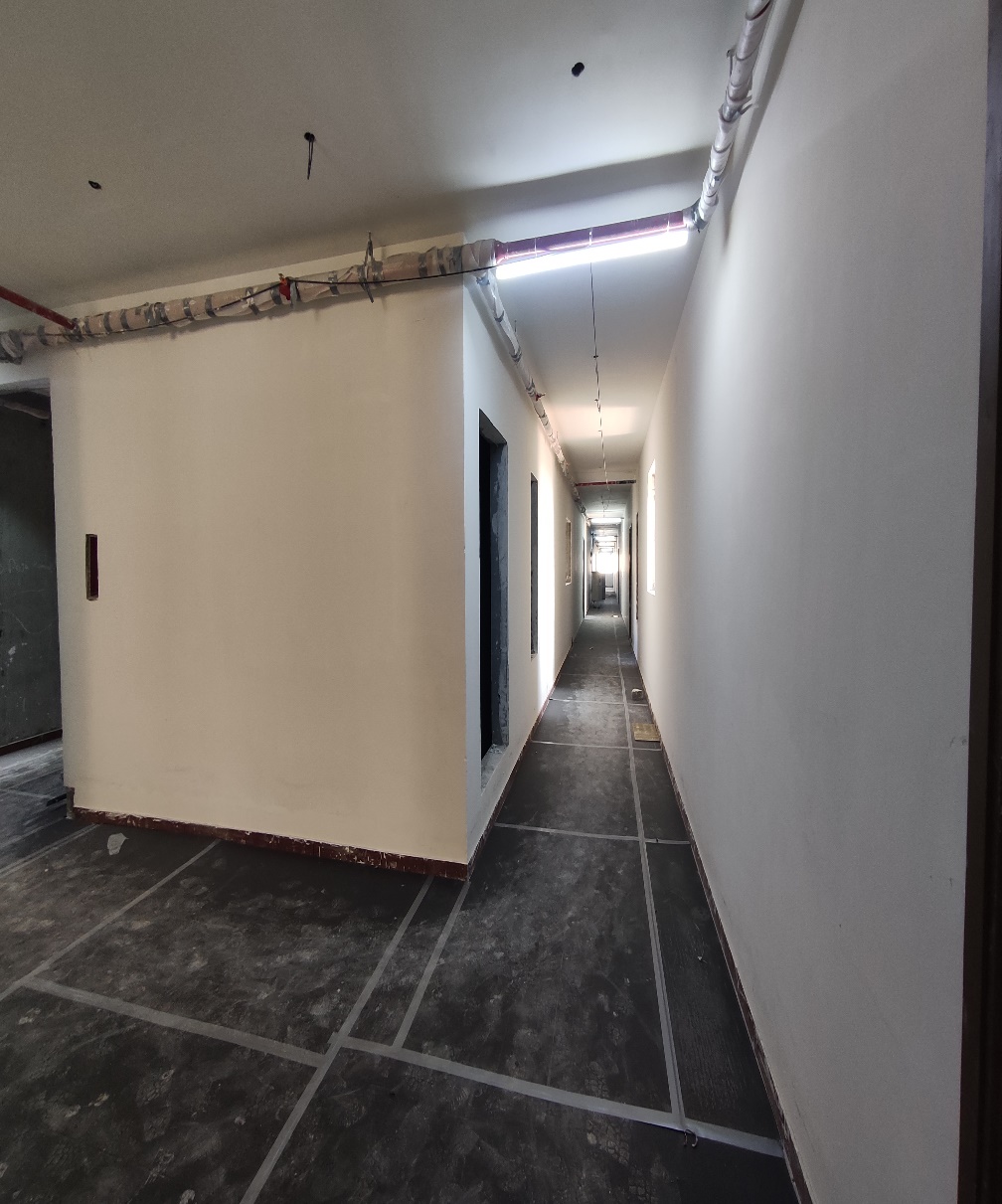 Corridor and Staircase Flooring and Painting WIP