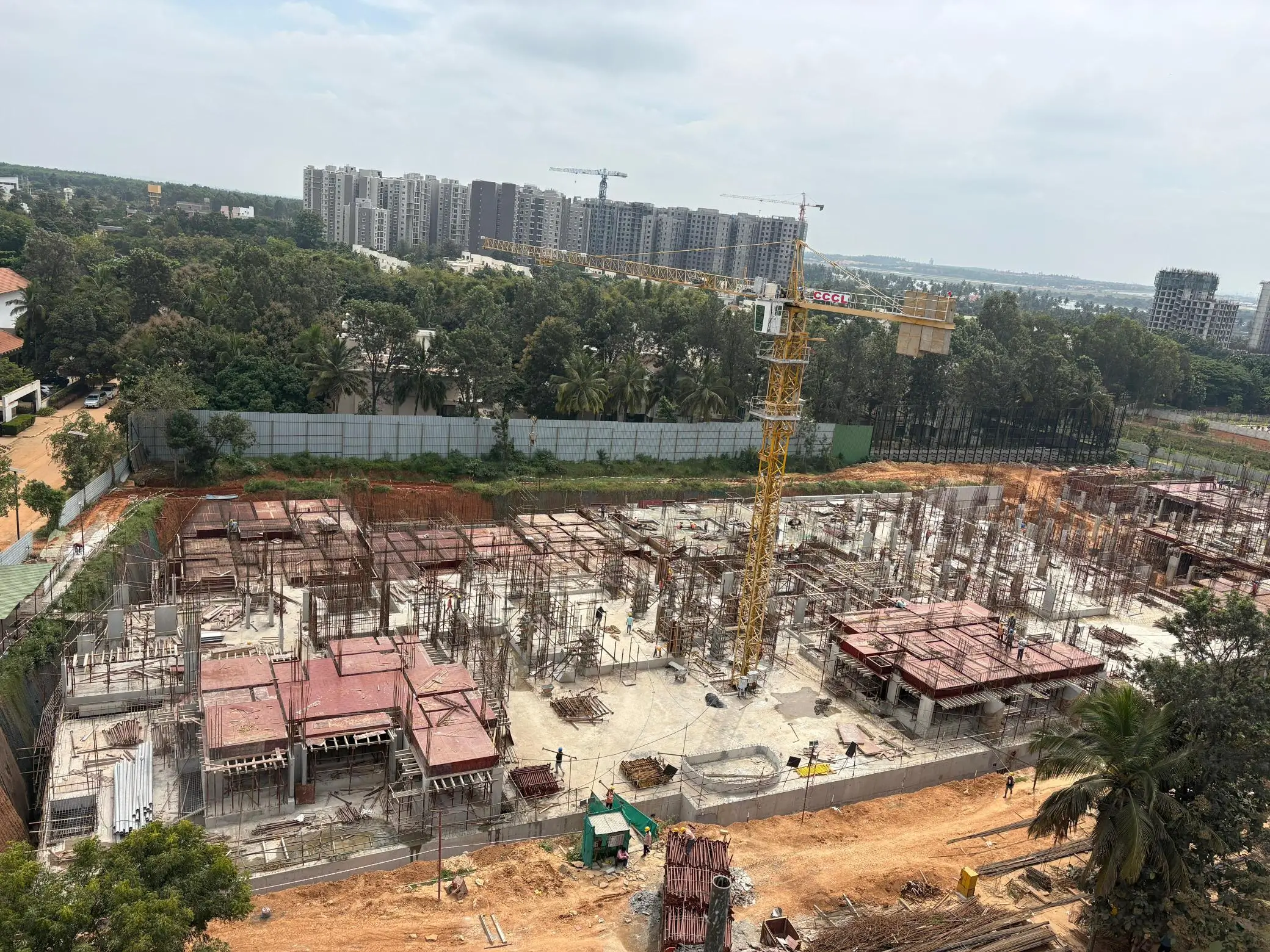 Brigade Orchards - Ebony - Tower A - Milestone Release " On Casting of Ground Floor Slab" - Status as on 03rd