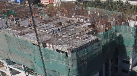 Completion of Tower E - 12th Floor Slab