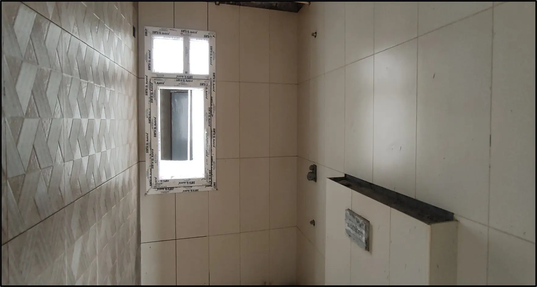 Tower-D Wall Tiling - Flooring & wall dado works in progress