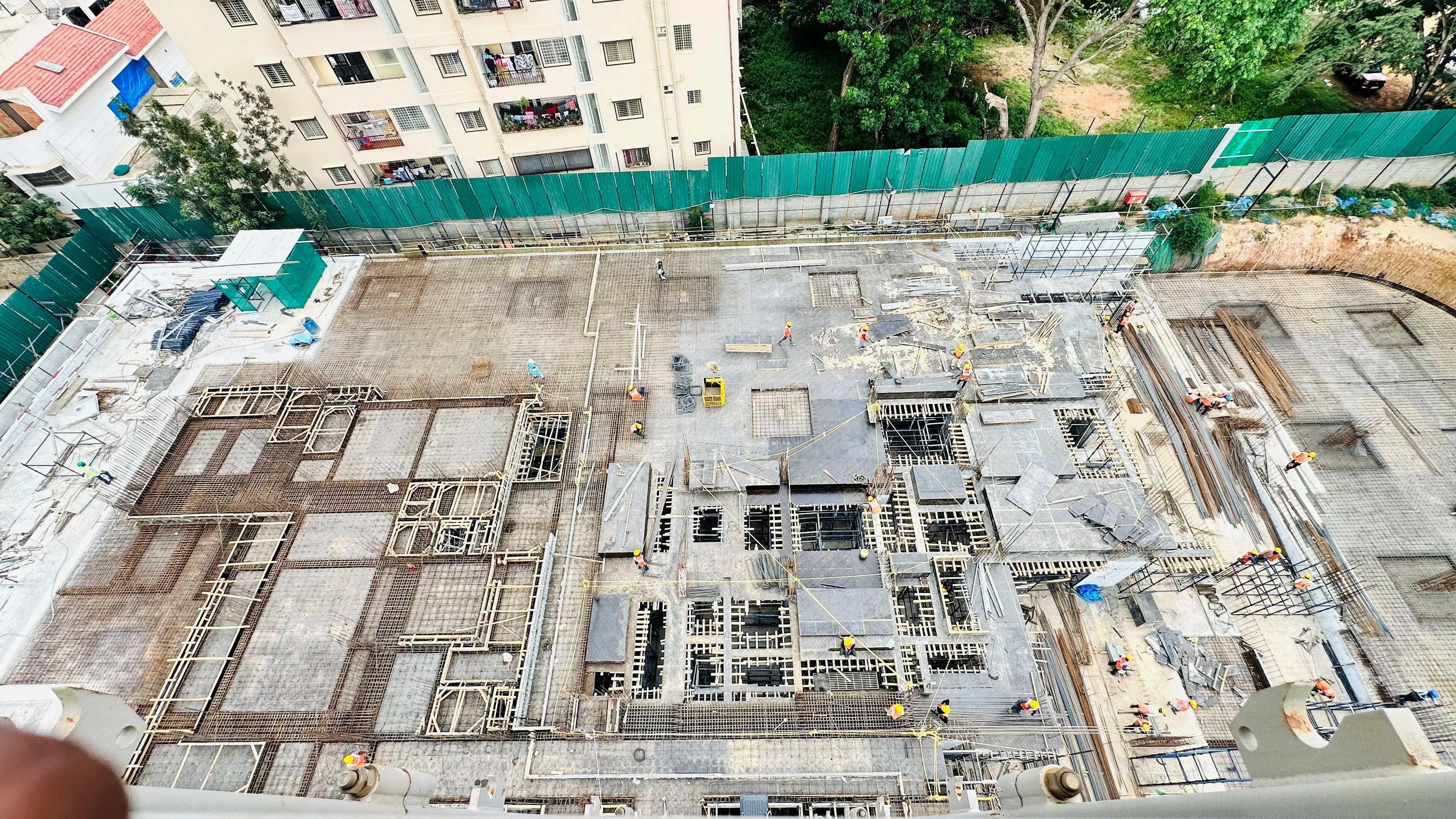 Tower C Ground Floor Shuttering work in progress