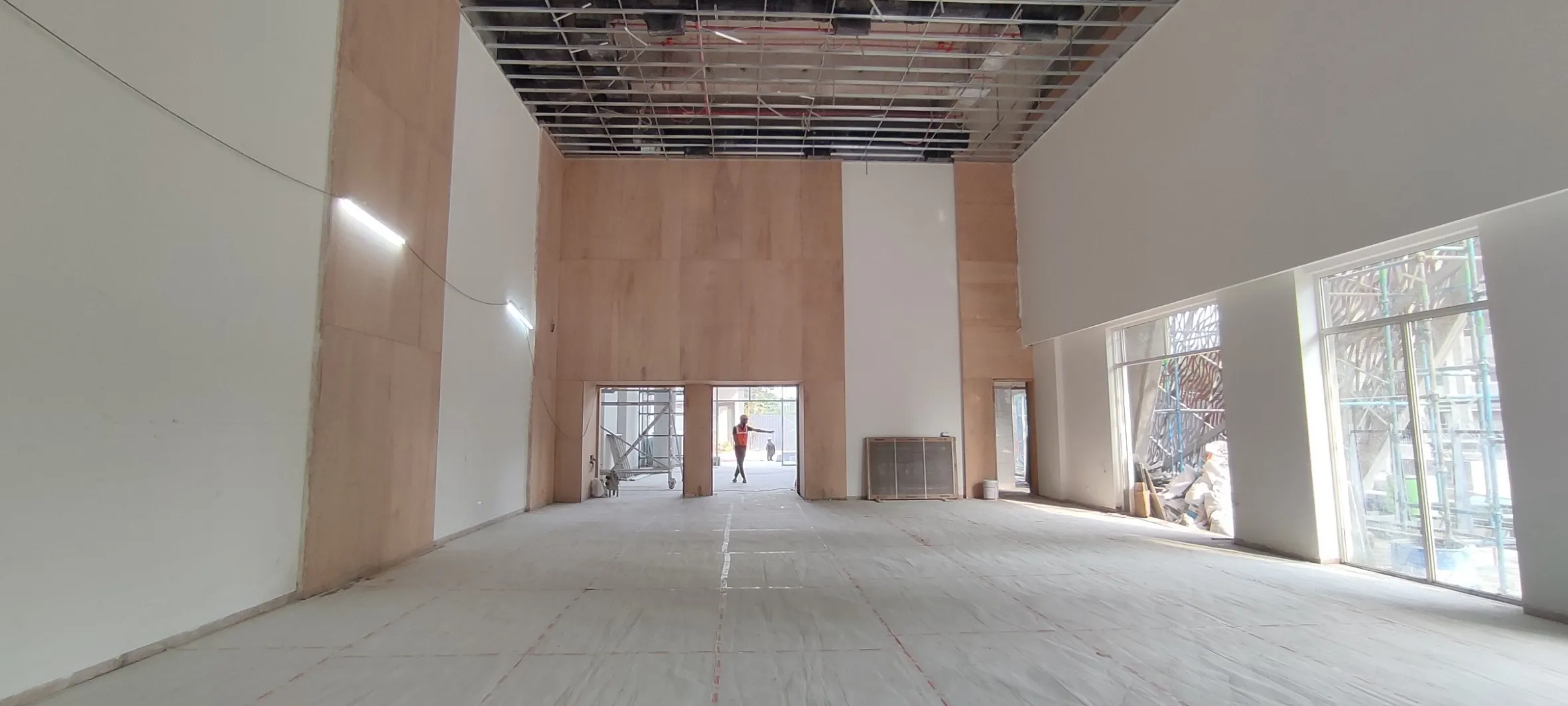 Club House –Interior activities are in progress.